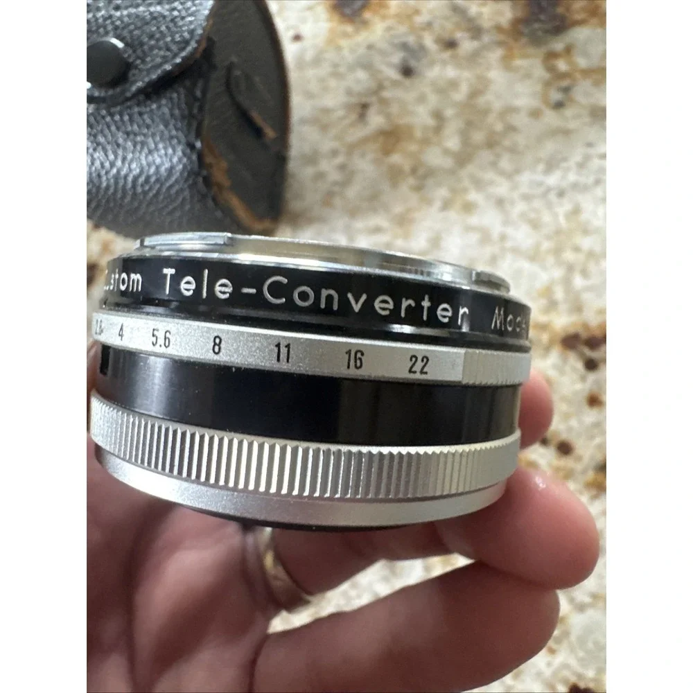 Vivitar 2x–4x Teleconverter Lens Canon FL-FD Mount - EX - E Teleconverter Case